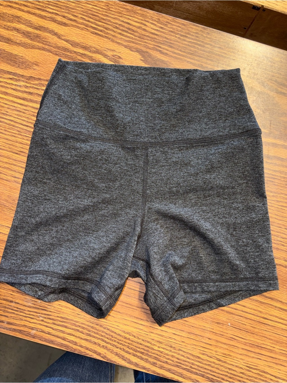 Fleo Women's High-Waist Bike Shorts - Charcoal - Picture 2 of 3